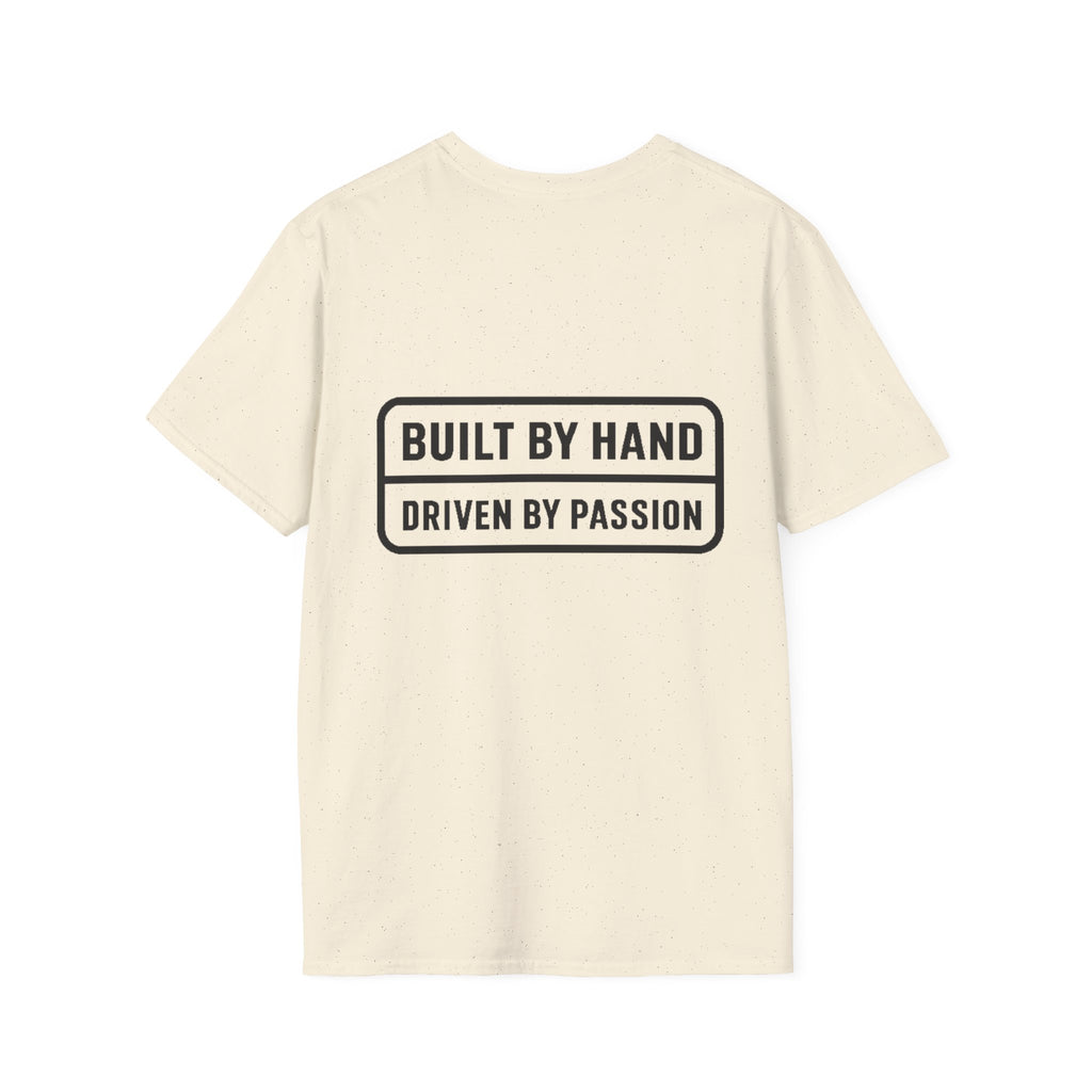 'Built by Hand, Driven by Passion' T-Shirt