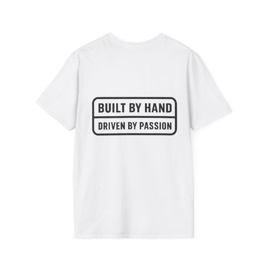 'Built by Hand, Driven by Passion' T-Shirt